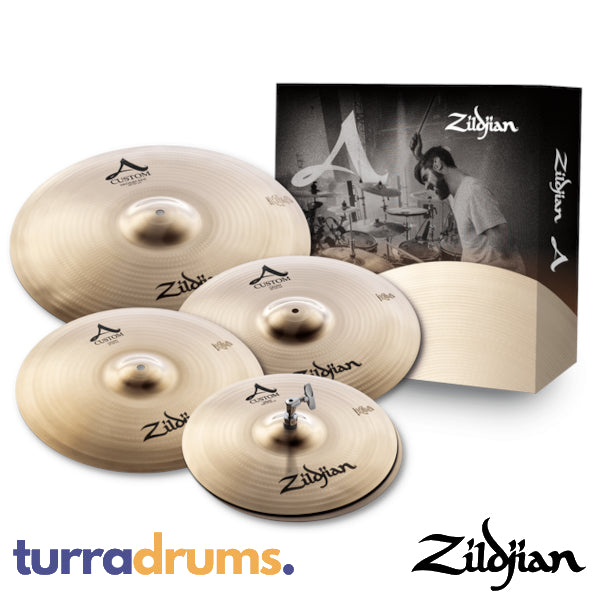 Zildjian A Custom Cymbal Pack 14/16/18/20 (A20579-11)