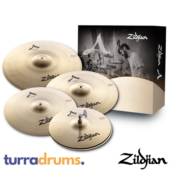 Zildjian A Series Sweet Ride Cymbal Pack 14/16/18/21 (A391)