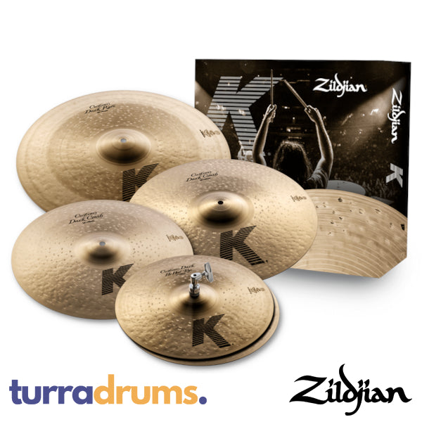 Zildjian K Custom Dark Cymbal Pack 14/16/18/20 (KCD900)