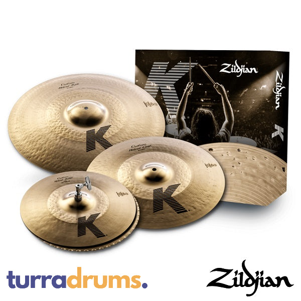 Zildjian K Custom Hybrid Cymbal Pack 14.25/17/21 (KCH390)