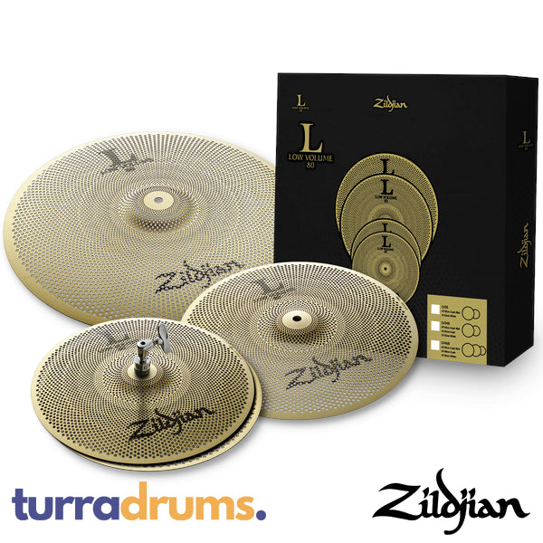 Zildjian L80 Low Volume Cymbal Set (LV468)