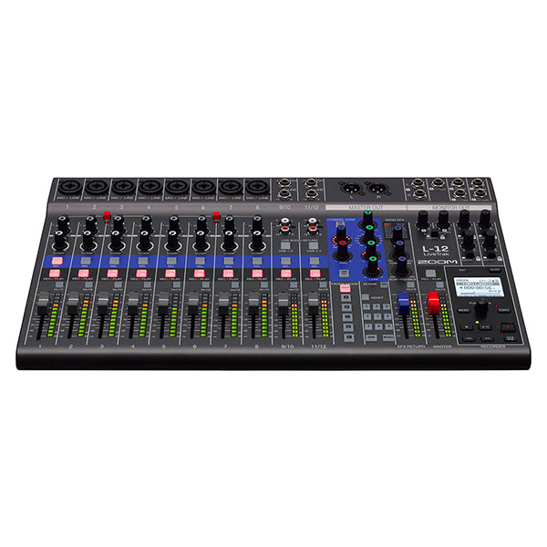 Zoom LiveTrak L-12 - Multitrack Recorder | Turramurra Music